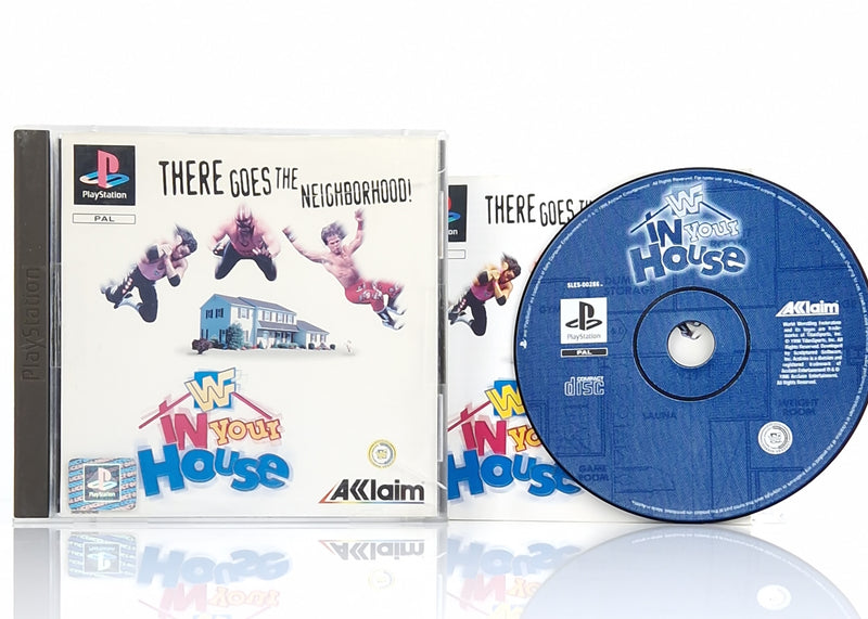 Playstation 1 Spiel : WWF in your House - Sony PS1 PSX Psone | Wrestling OVP PAL