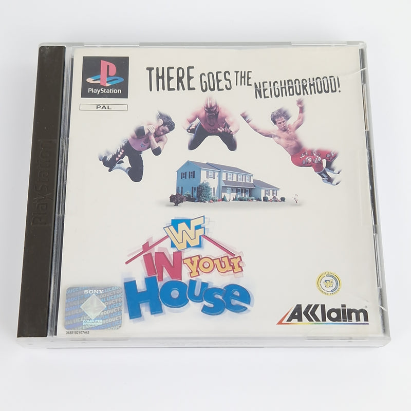 Playstation 1 Spiel : WWF in your House - Sony PS1 PSX Psone | Wrestling OVP PAL