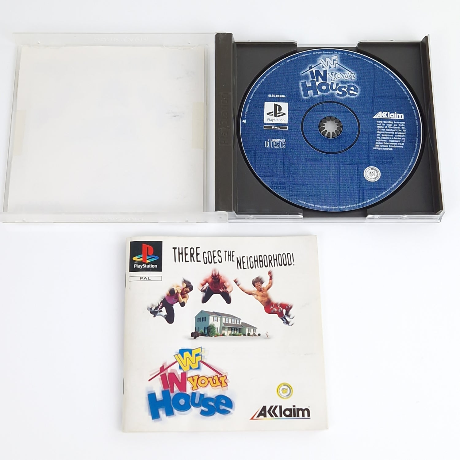 Playstation 1 Spiel : WWF in your House - Sony PS1 PSX Psone | Wrestling OVP PAL