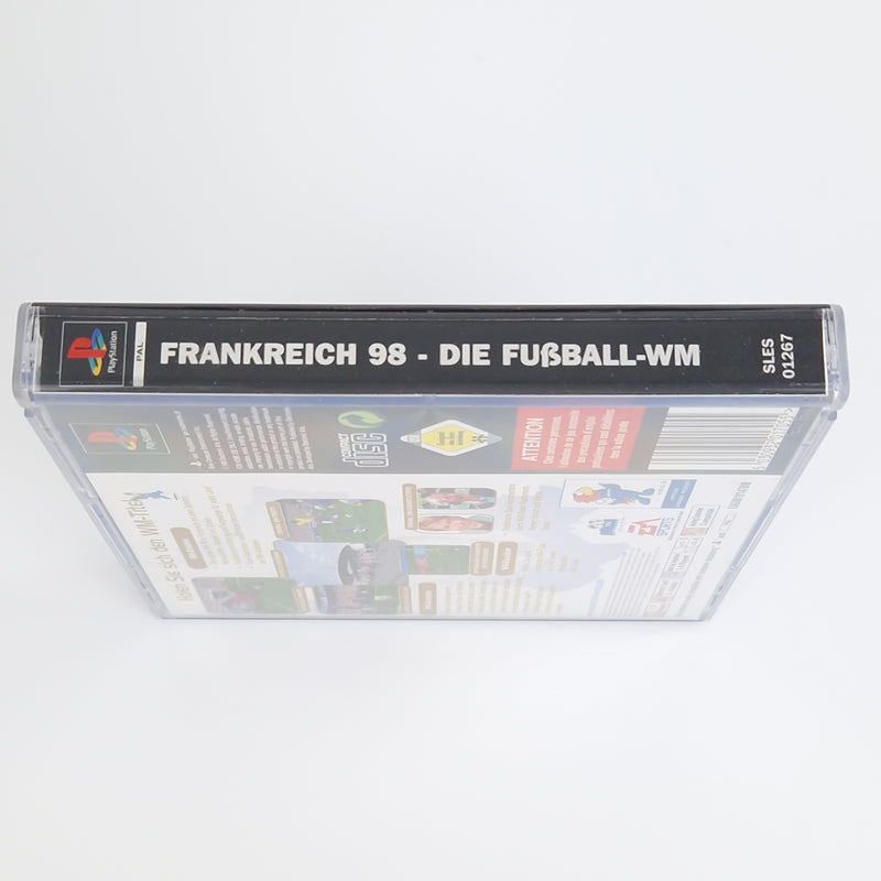 Playstation 1 Spiel : Frankreich 98 die Fußball WM - Sony PS1 PSX Psone OVP PAL