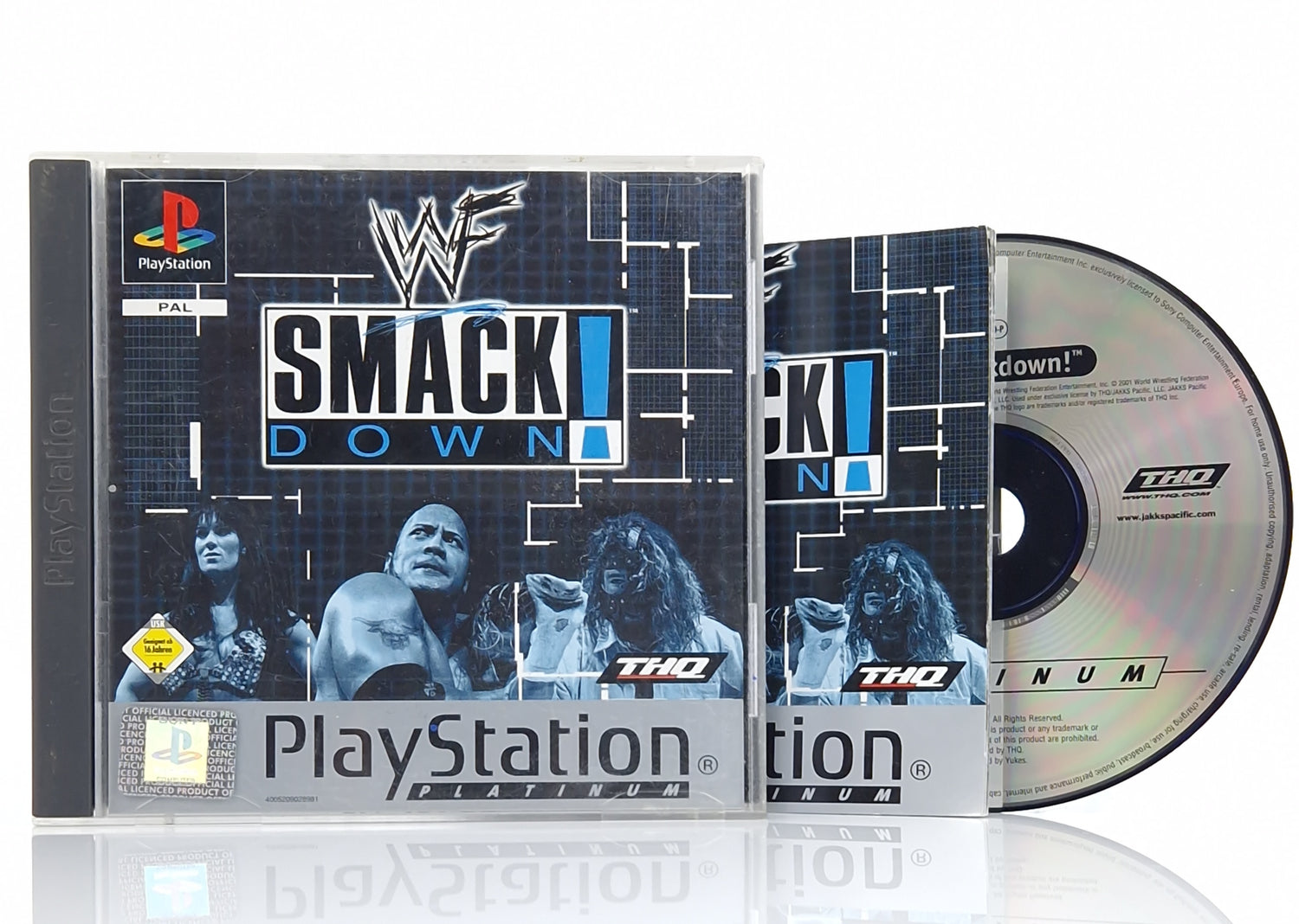 Playstation 1 Spiel : WWF Smackdown - PS1 PSX PSone | Wrestling OVP PAL