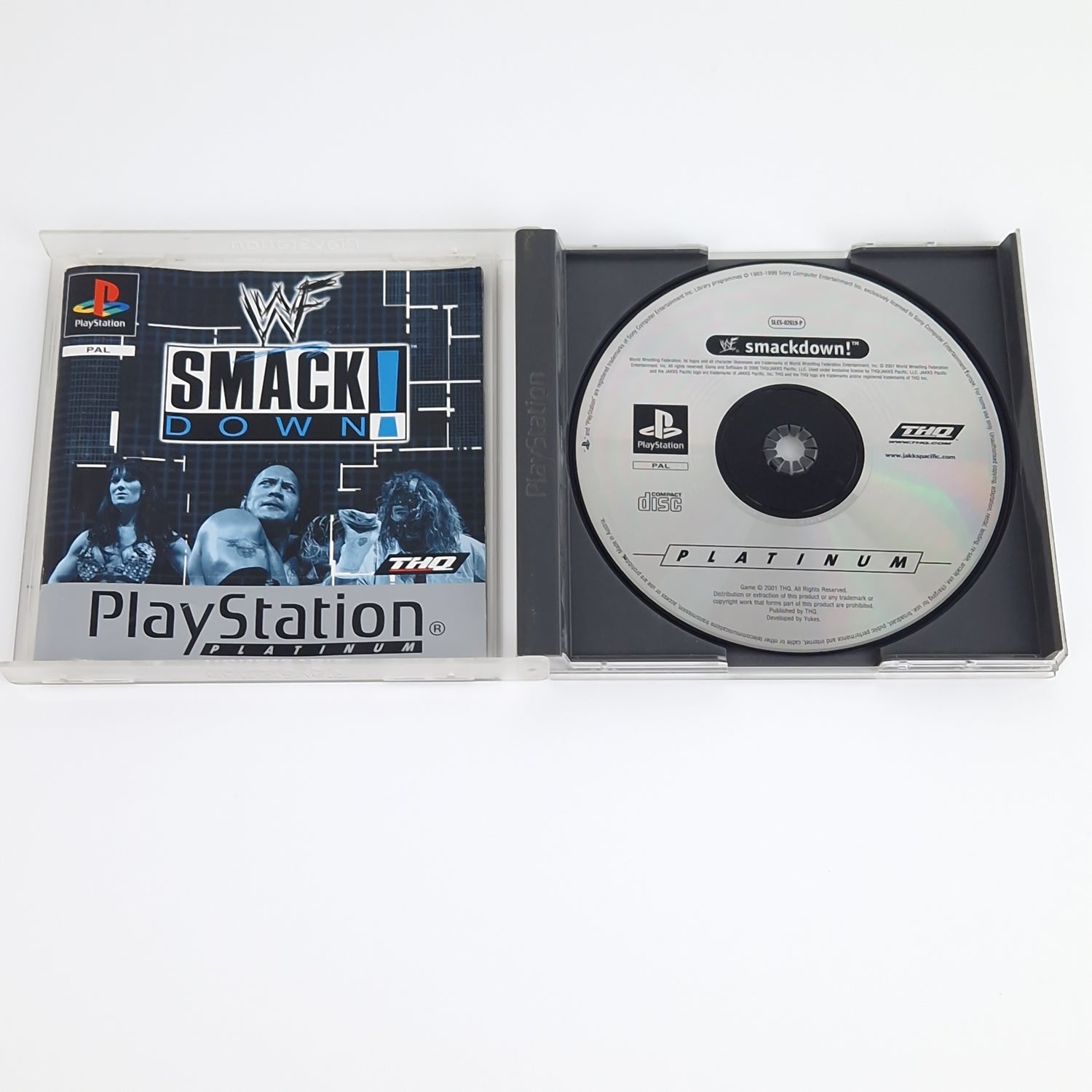 Playstation 1 Spiel : WWF Smackdown - PS1 PSX PSone | Wrestling OVP PAL