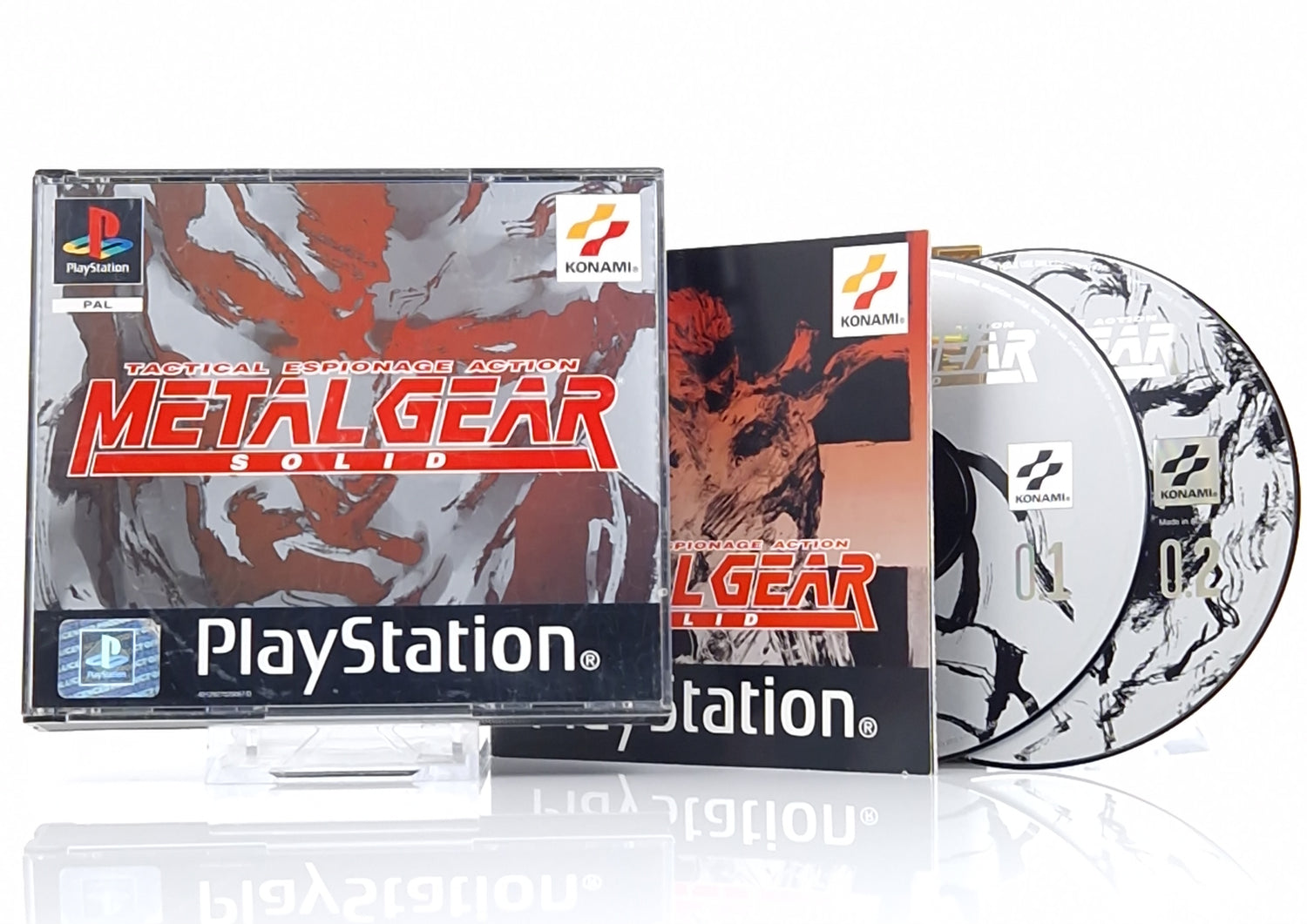 Playstation 1 Spiel : Metal Gear Solid - Sony PS1 PSX PSone | OVP PAL Konami