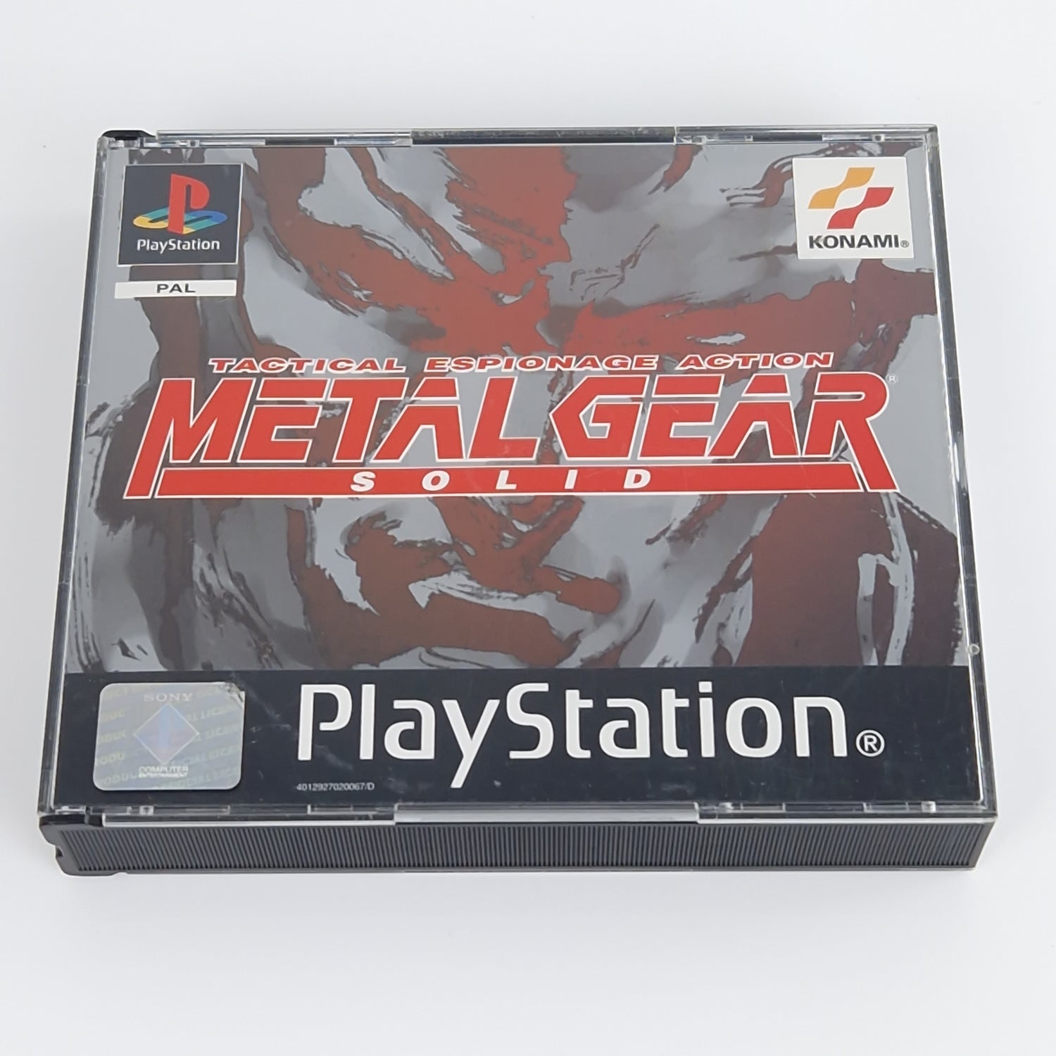 Playstation 1 Spiel : Metal Gear Solid - Sony PS1 PSX PSone | OVP PAL Konami