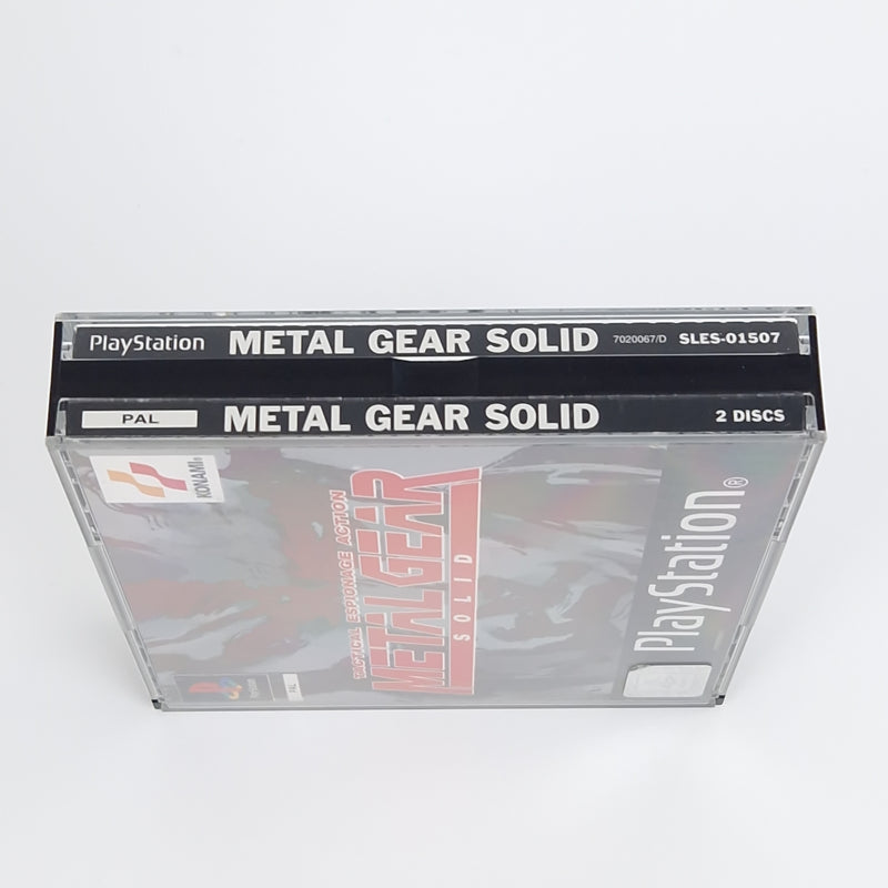 Playstation 1 Spiel : Metal Gear Solid - Sony PS1 PSX PSone | OVP PAL Konami