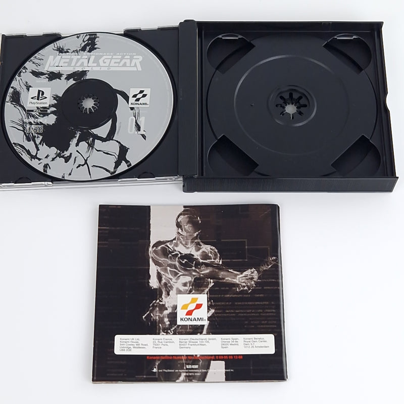 Playstation 1 Spiel : Metal Gear Solid - Sony PS1 PSX PSone | OVP PAL Konami