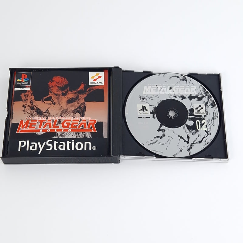 Playstation 1 Spiel : Metal Gear Solid - Sony PS1 PSX PSone | OVP PAL Konami