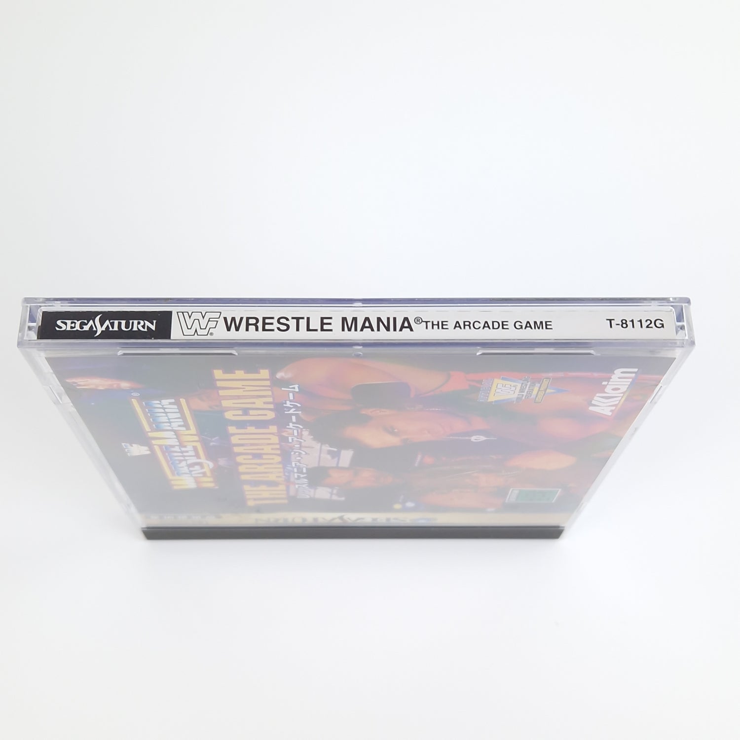 Sega Saturn Spiel : WWF Wrestle Mania The Arcade Game - Jewel Case OVP JAPAN