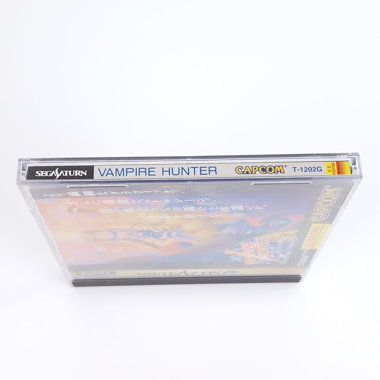 Sega Saturn Spiel : Vampire Hunter - Jewel Case OVP Capcom | NTSC-J JAPAN