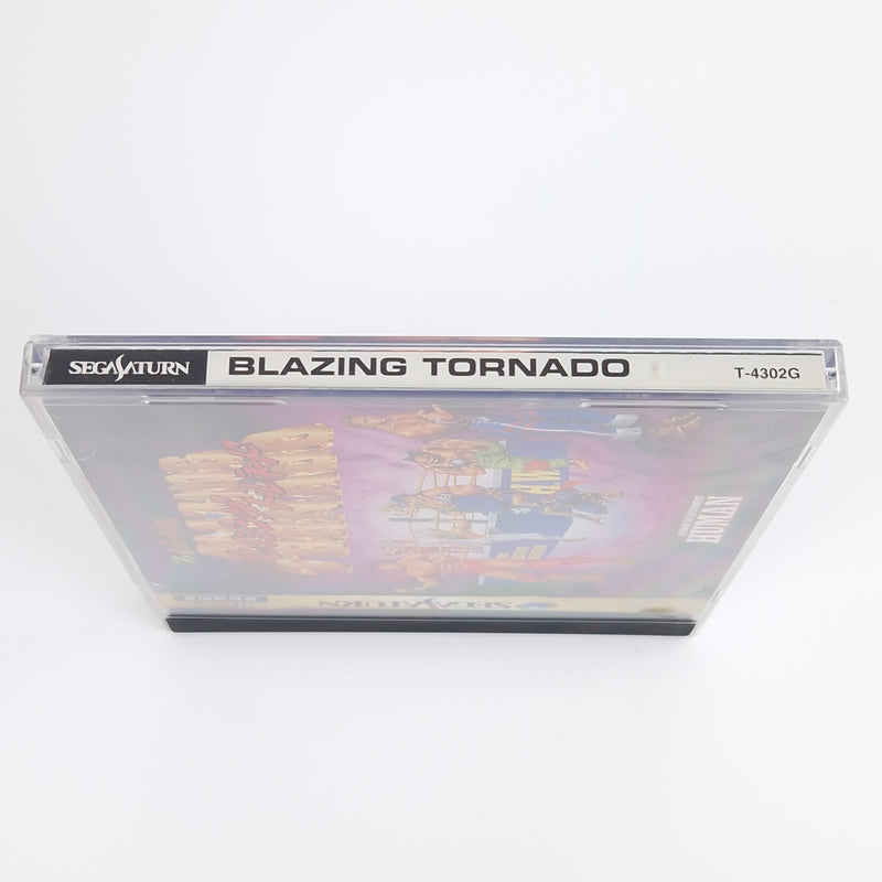 Sega Saturn Spiel : Blazing Tornado - Jewel Case OVP Wrestling | NTSC-J JAPAN