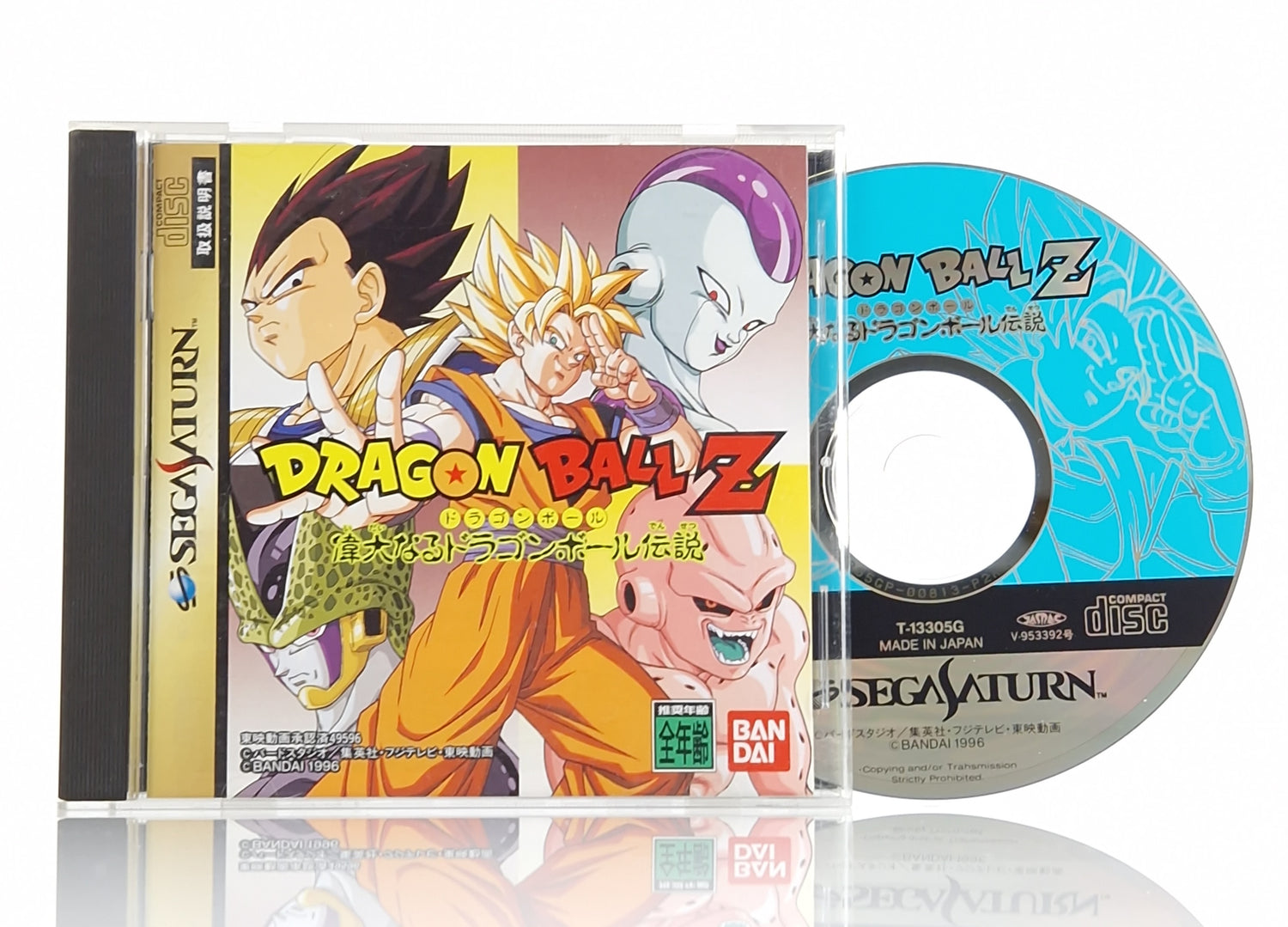 Sega Saturn Spiel : Dragonball Z Denetsu - Jewel Case OVP | NTSC-J JAPAN