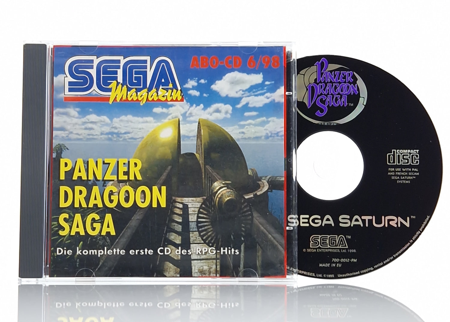 Sega Saturn Spiel : Panzer Dragoon Saga Demo Disc 1 - Not for Resale | PAL