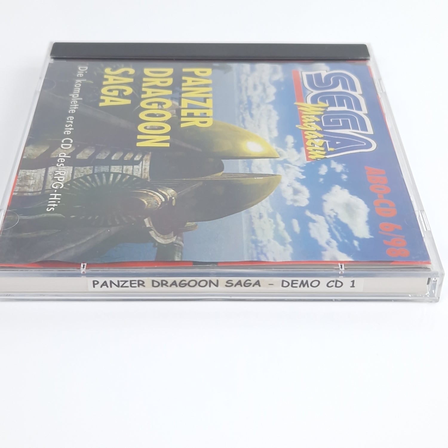 Sega Saturn Spiel : Panzer Dragoon Saga Demo Disc 1 - Not for Resale | PAL