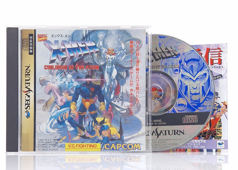 Sega Saturn Spiel : X-Men Children of the Atom - Jewel Case OVP | NTSC-J JAPAN