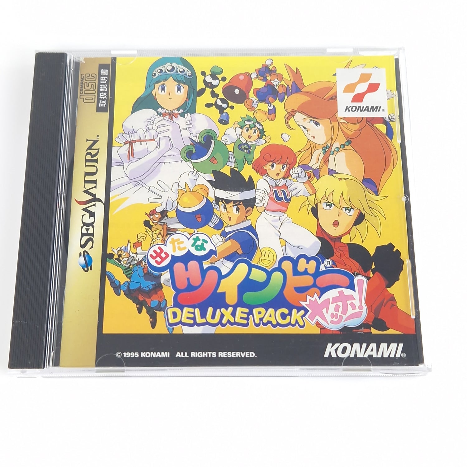 Sega Saturn Spiel : Detana Twinbee Yahho-! Deluxe Pack - Jewel Case NTSC-J Japan