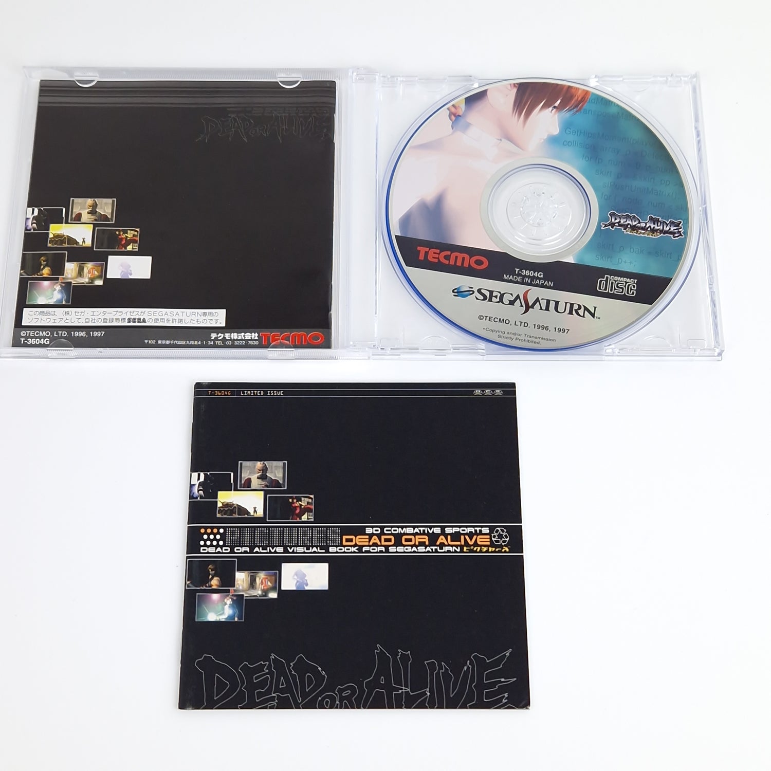 Sega Saturn Spiel : Dead or Alive Limited Edition - Jewel Case OVP NTSC-J Japan