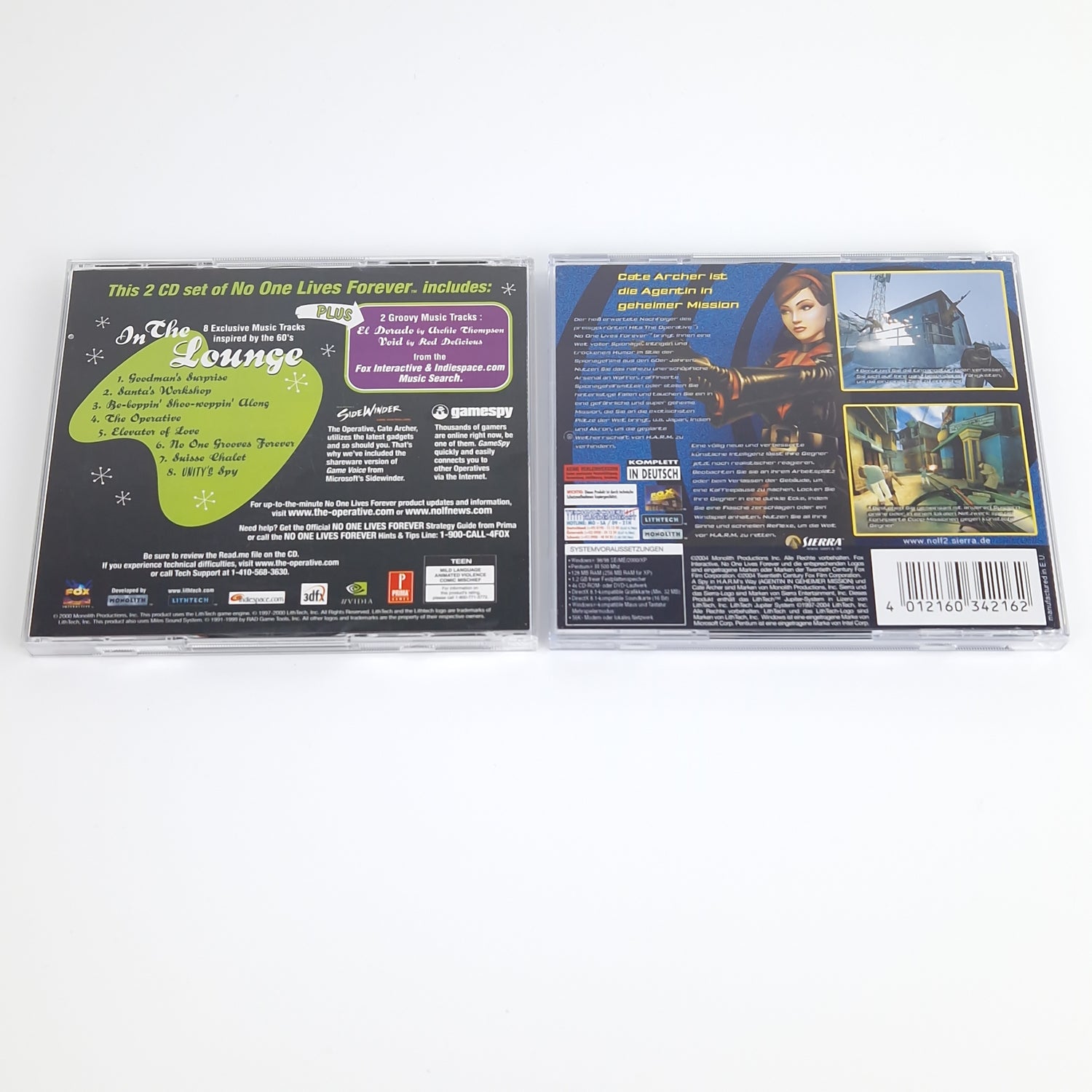 PC Spiele : Noone Lives Forever Teil 1 & 2 - Computer CD-ROM OVP PAL Jewel Case