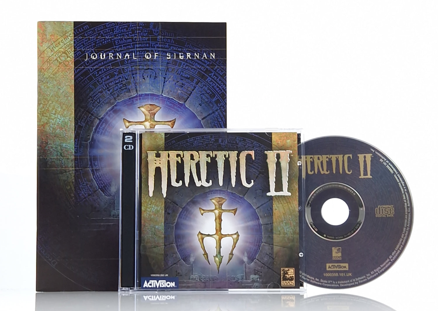 PC Spiel : Heretic II + Anleitung - Computer CD-ROM OVP | PAL