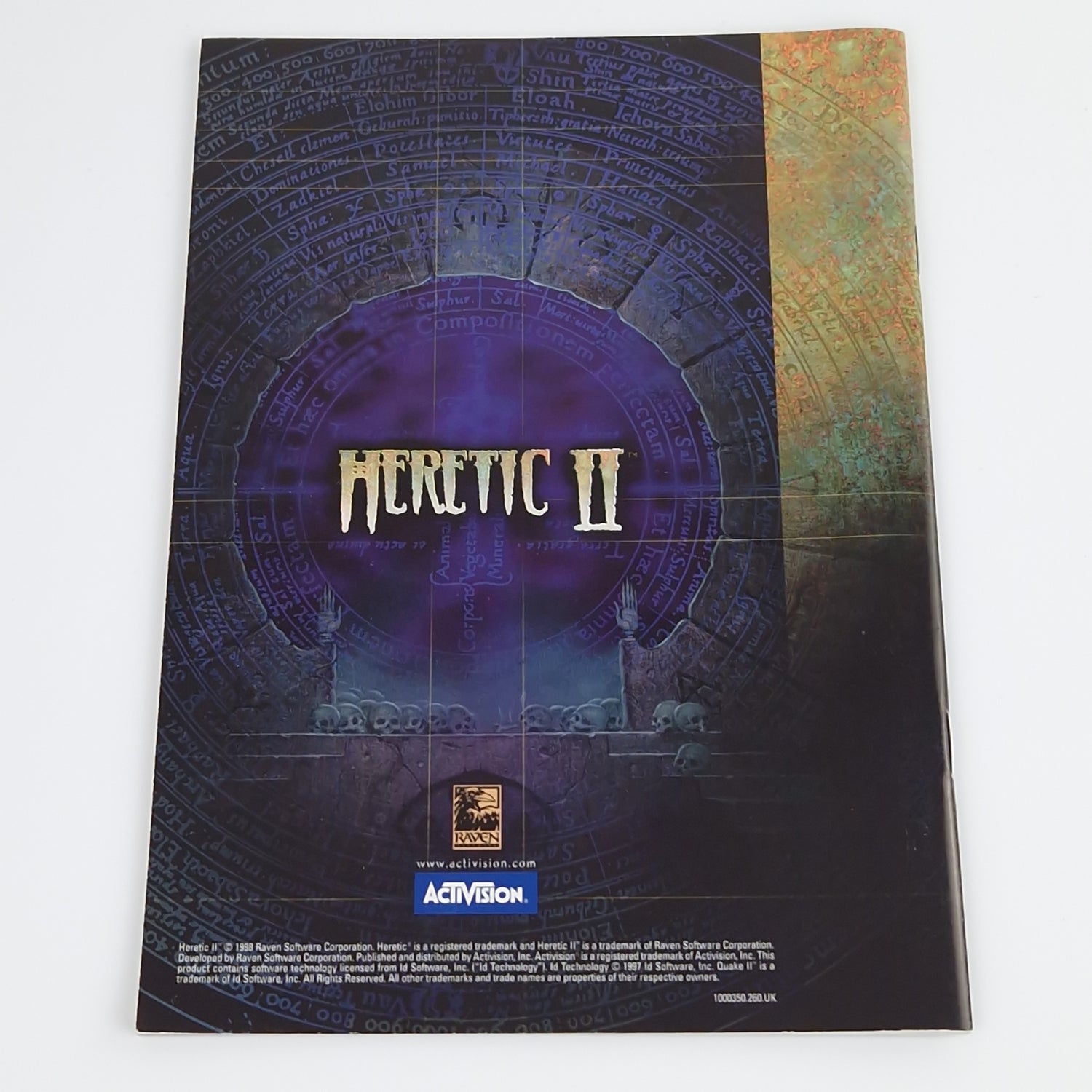 PC Spiel : Heretic II + Anleitung - Computer CD-ROM OVP | PAL