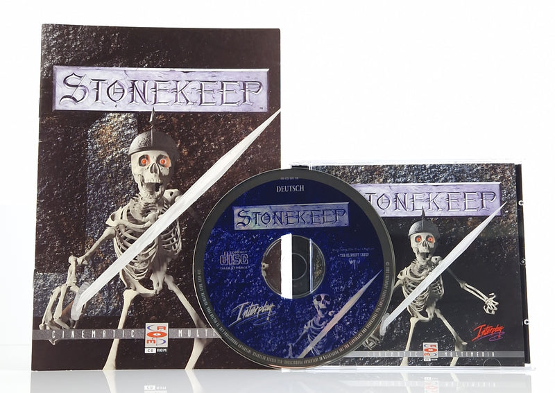 PC Spiel : Stonekeep + Anleitung - Computer CD-ROM OVP PAL Jewel Case