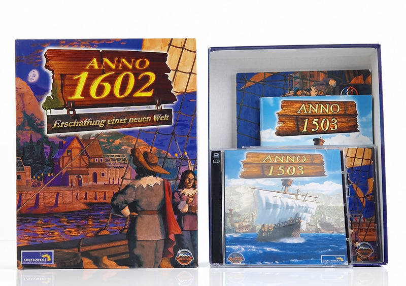 PC Spiel : ANNO 1602 & Anno 1503 - Computer CD-ROM Big Box OVP | dt. PAL