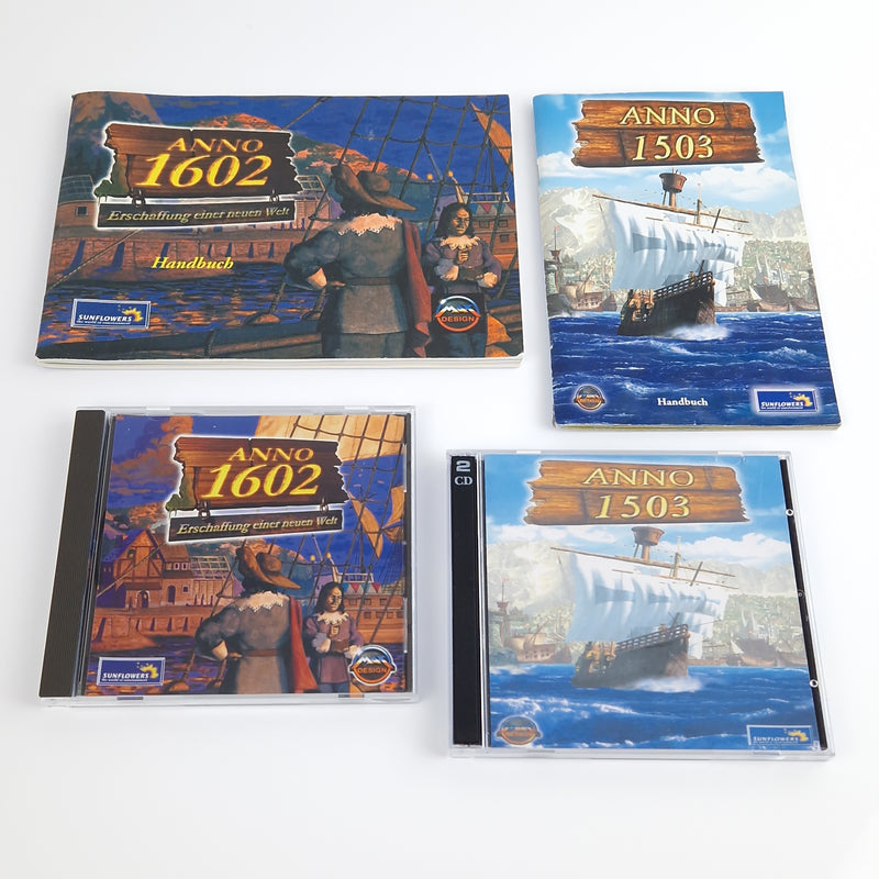 PC Spiel : ANNO 1602 & Anno 1503 - Computer CD-ROM Big Box OVP | dt. PAL