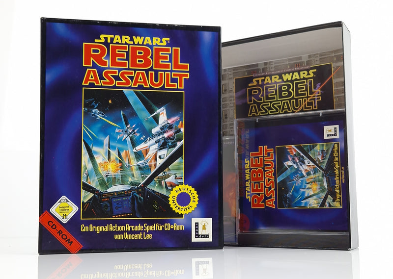 PC Spiel : Star Wars Rebel Assault I & II - Computer CD-ROM Big Box OVP dt. PAL