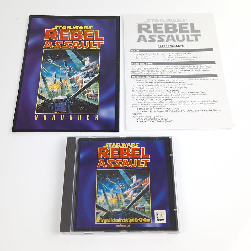 PC Spiel : Star Wars Rebel Assault I & II - Computer CD-ROM Big Box OVP dt. PAL