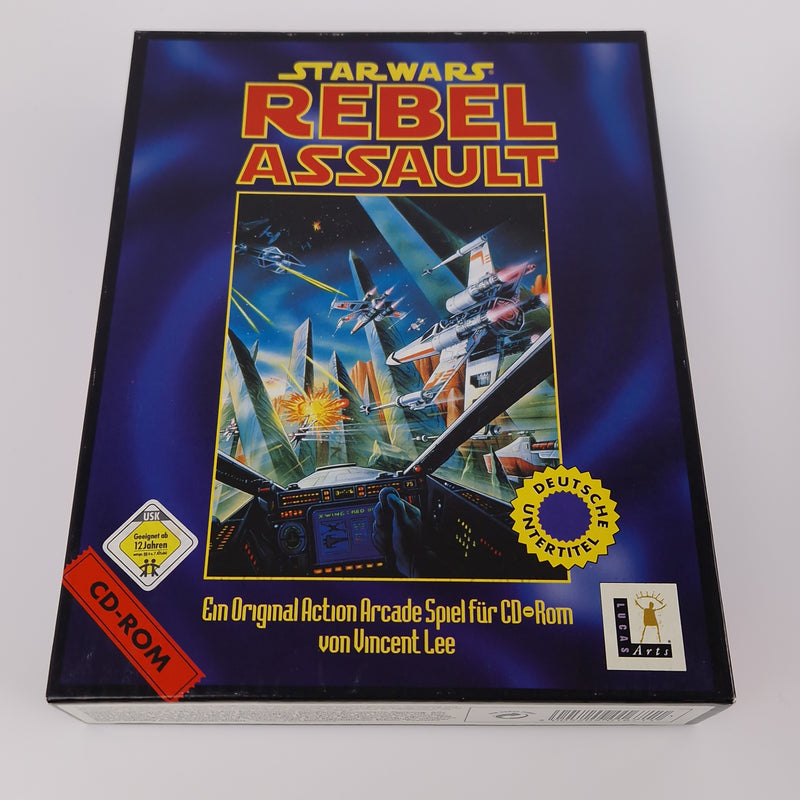 PC Spiel : Star Wars Rebel Assault I & II - Computer CD-ROM Big Box OVP dt. PAL