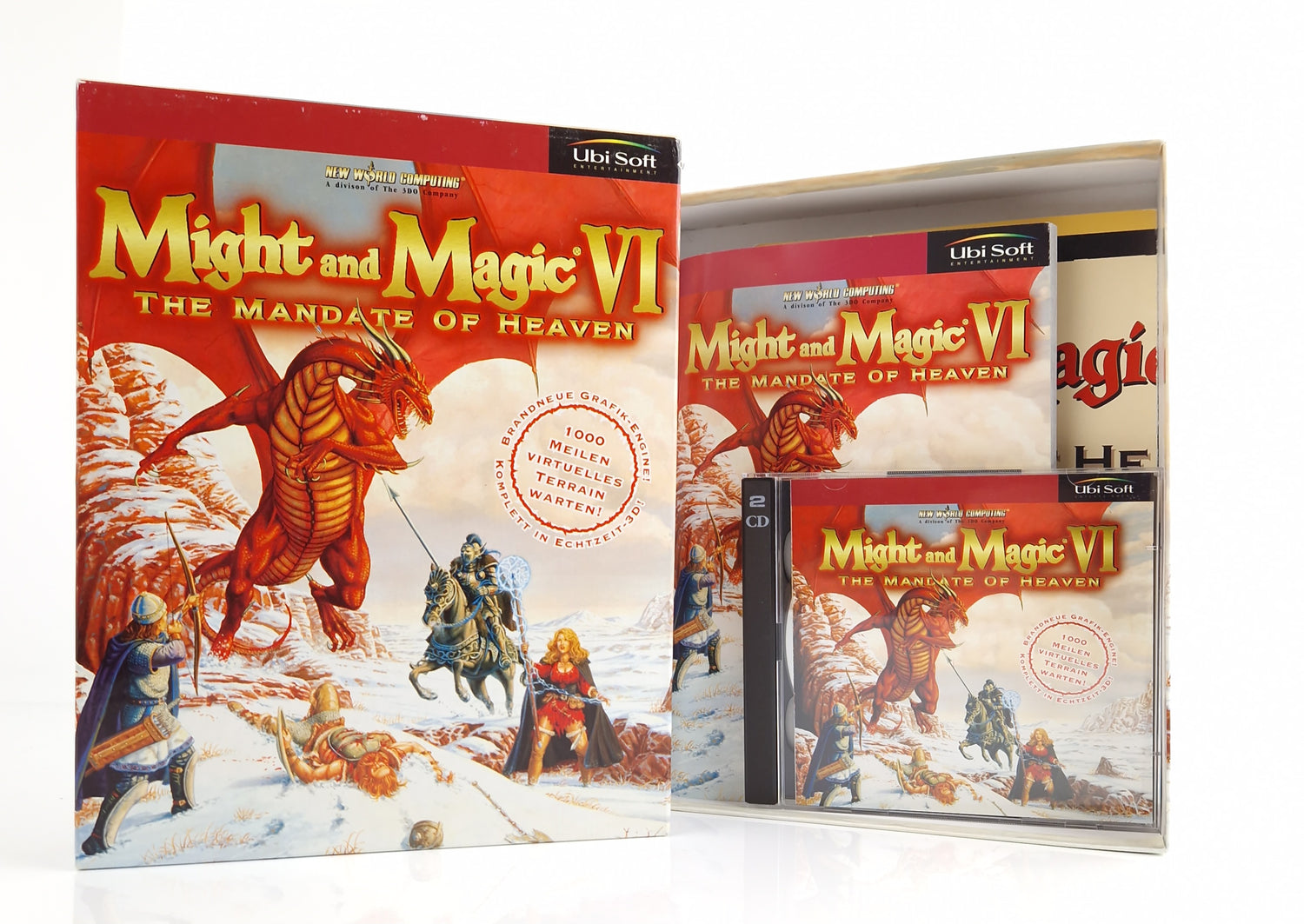 PC Spiel : Might and Magic VI The Mandate of Heaven - CD-ROM Big Box OVP