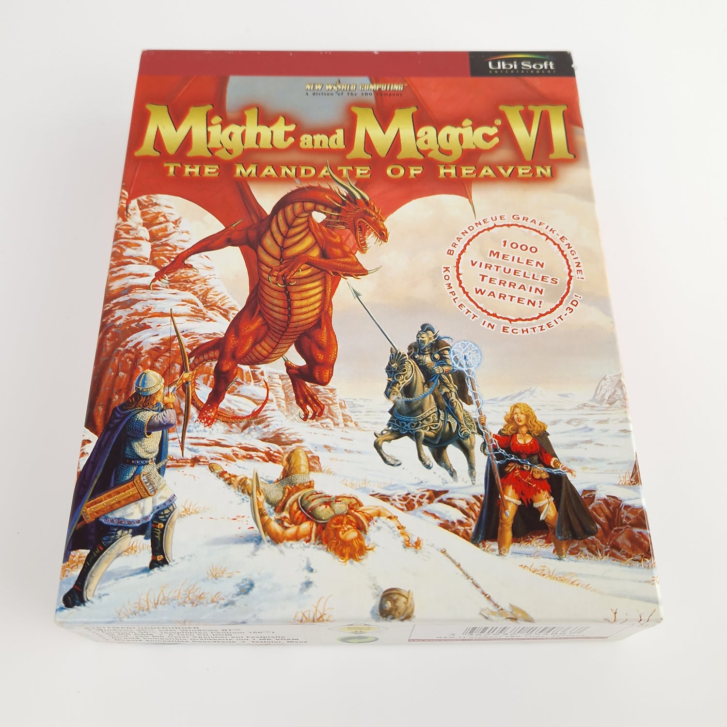 PC Spiel : Might and Magic VI The Mandate of Heaven - CD-ROM Big Box OVP