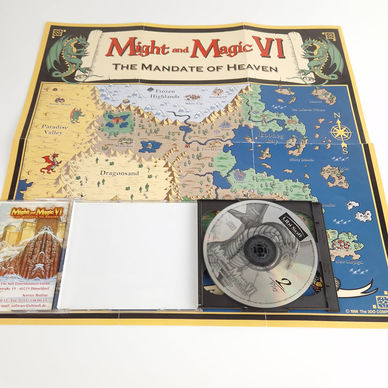 PC Spiel : Might and Magic VI The Mandate of Heaven - CD-ROM Big Box OVP