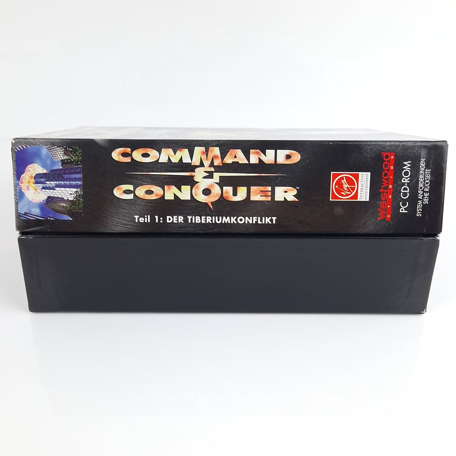 PC Spiel : Command & Conquer Teil 1 & 2 - Computer CD-ROM Big Box OVP PAL