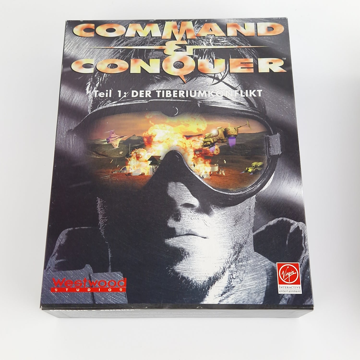 PC Spiel : Command & Conquer Teil 1 & 2 - Computer CD-ROM Big Box OVP PAL