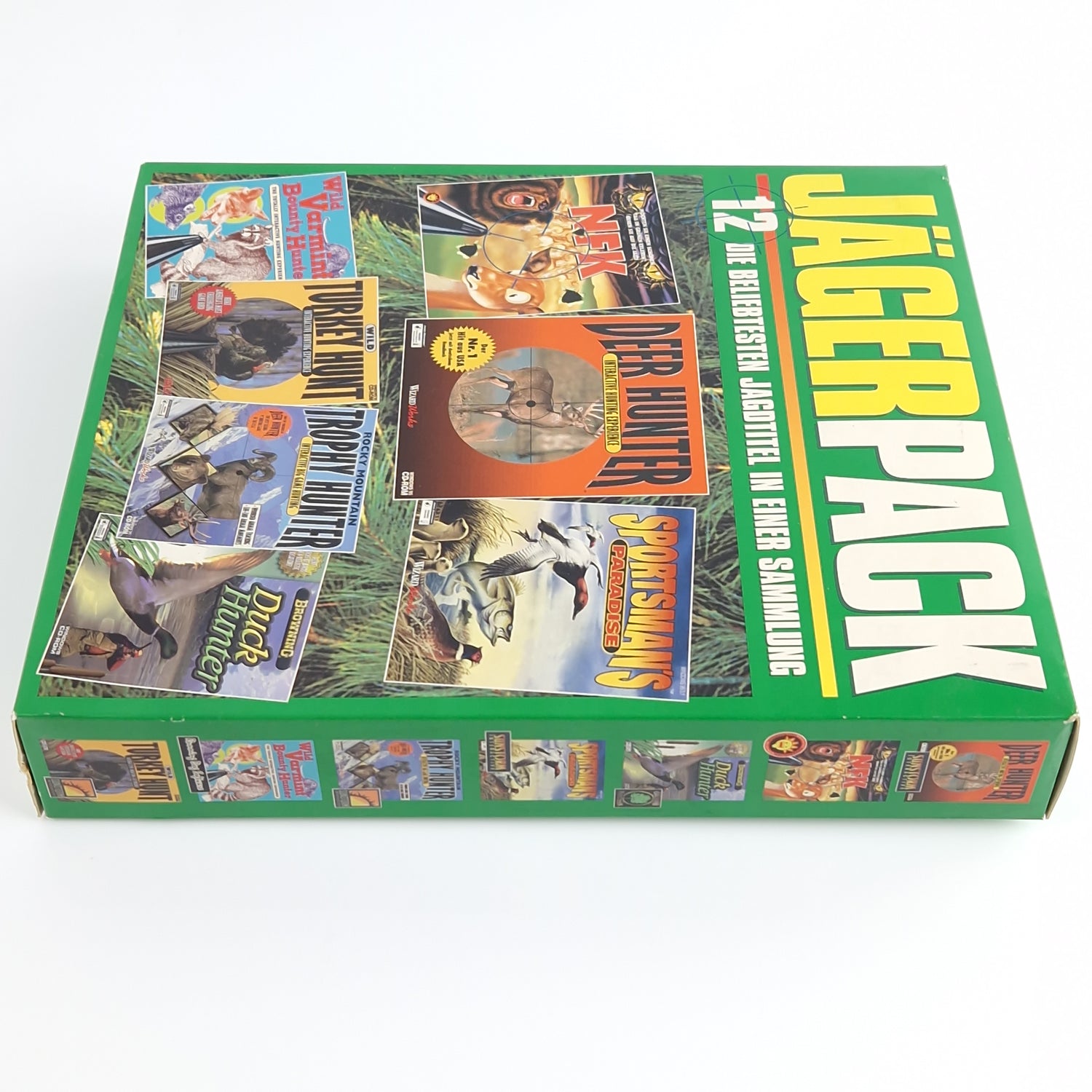 PC Spiel : Jägerpack 12 - Computer CD-ROM Big Box OVP dt. | Jäger Pack