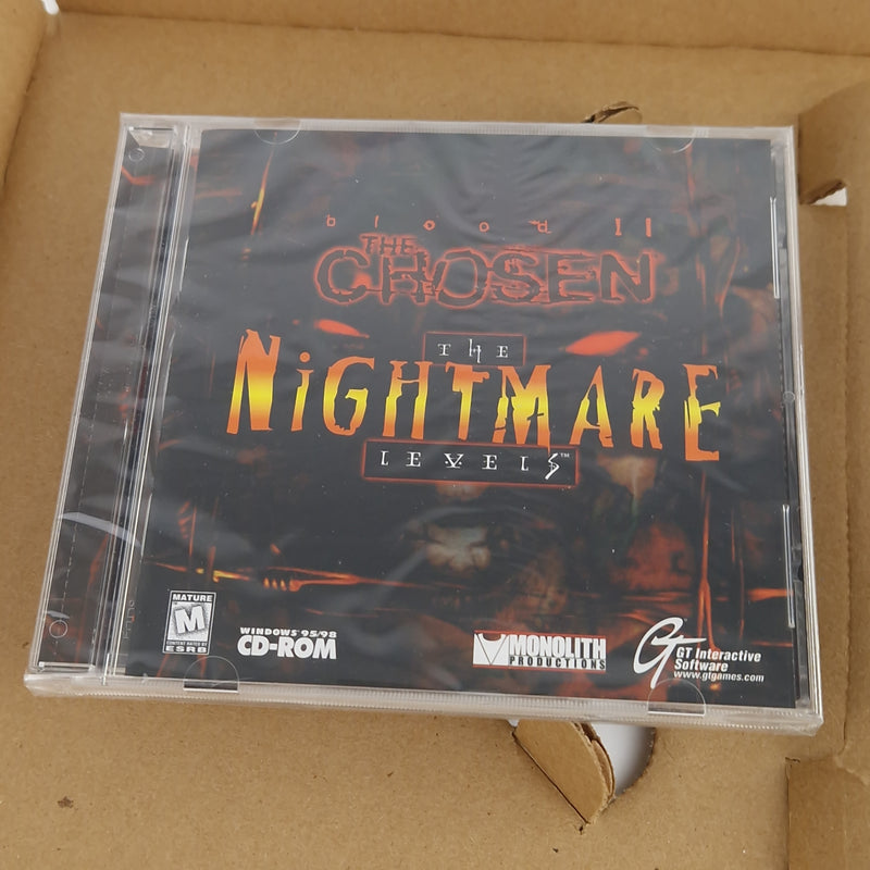 PC Spiel : The Chosen The Nightmare Levels - Computer CD-ROM Big Box OVP | USA