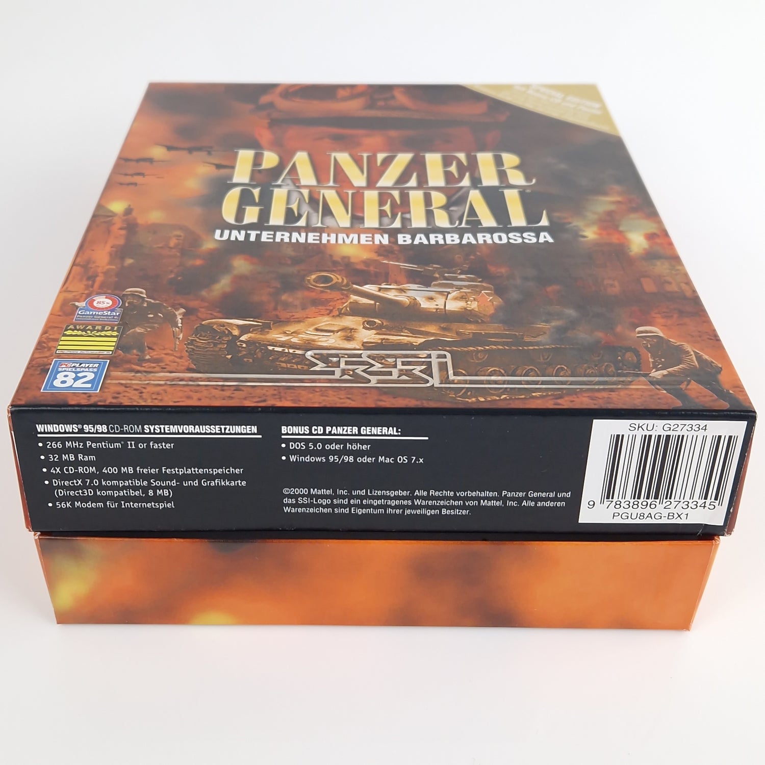 PC Spiel : Panzer General Unternehmen Barbarossa - Computer CD-ROM Big Box OVP