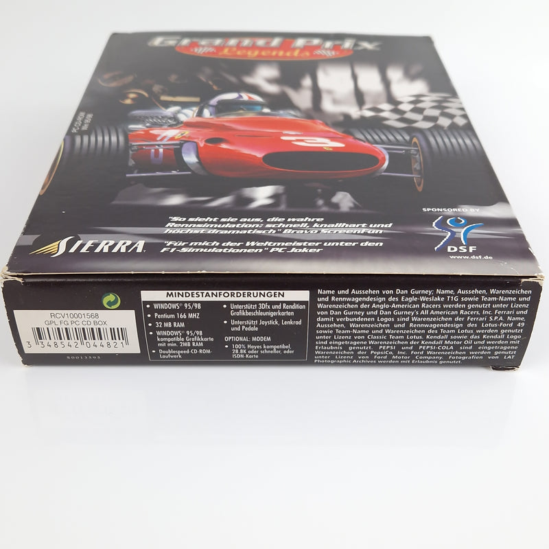 PC Spiel : Grand Prix Legends - Computer CD-ROM Big Box OVP dt. | Sierra