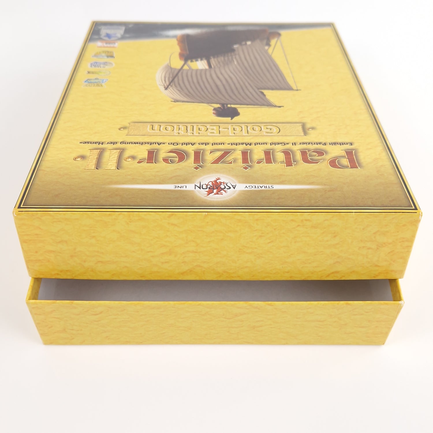 PC Spiel : Patrizier II Gold Edition - Computer CD-ROM Big Box OVP dt.