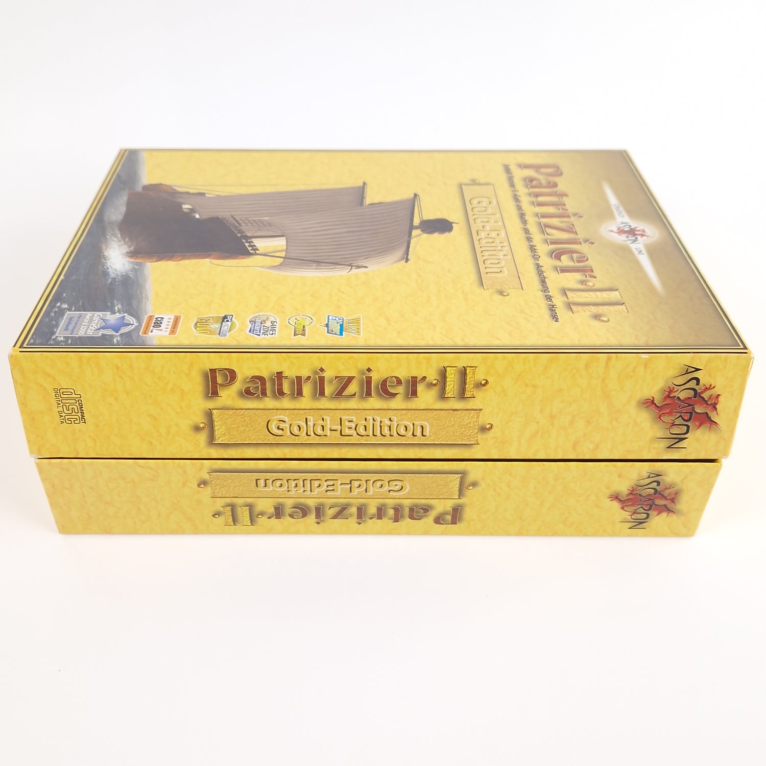 PC Spiel : Patrizier II Gold Edition - Computer CD-ROM Big Box OVP dt.