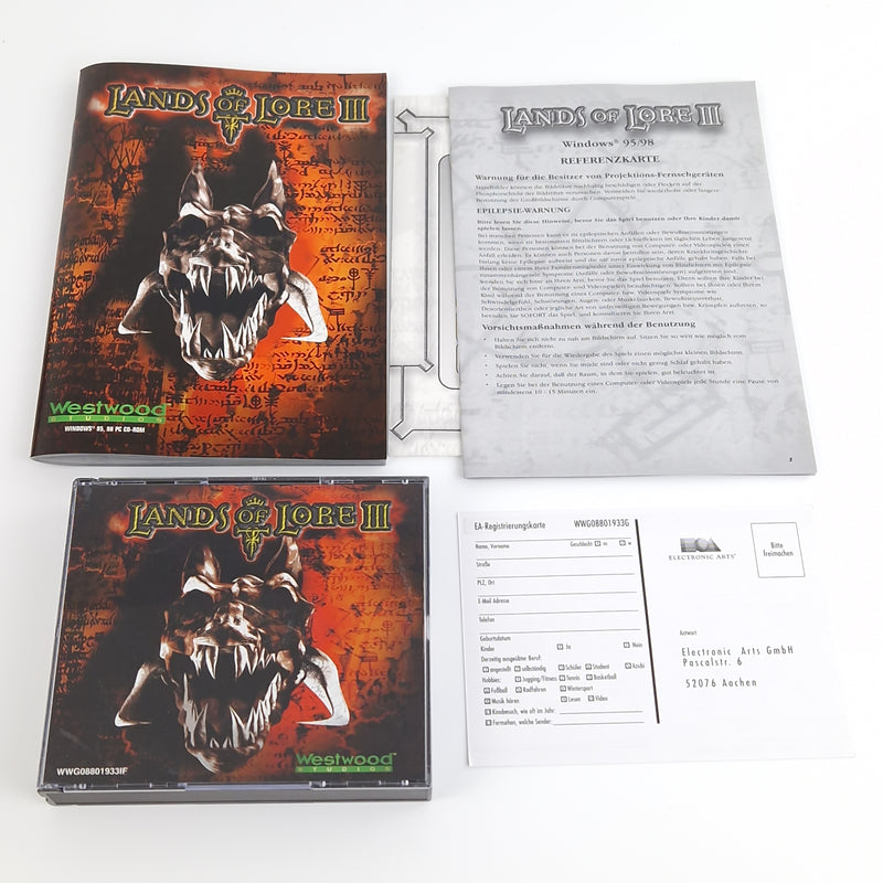 PC Spiel : Lands of Lore III - Computer CD-ROM Big Box OVP dt. PAL