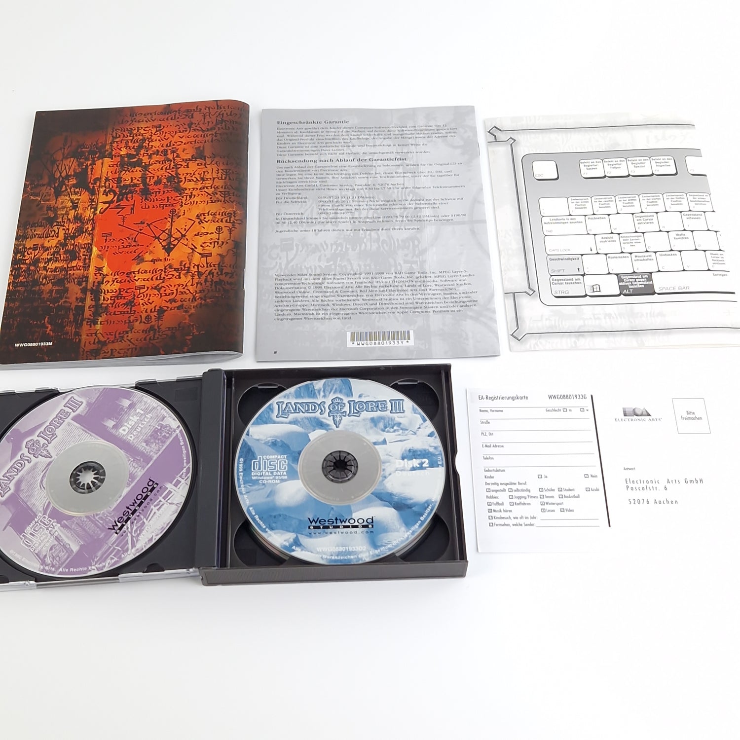 PC Spiel : Lands of Lore III - Computer CD-ROM Big Box OVP dt. PAL