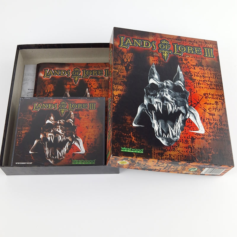 PC Spiel : Lands of Lore III - Computer CD-ROM Big Box OVP dt. PAL