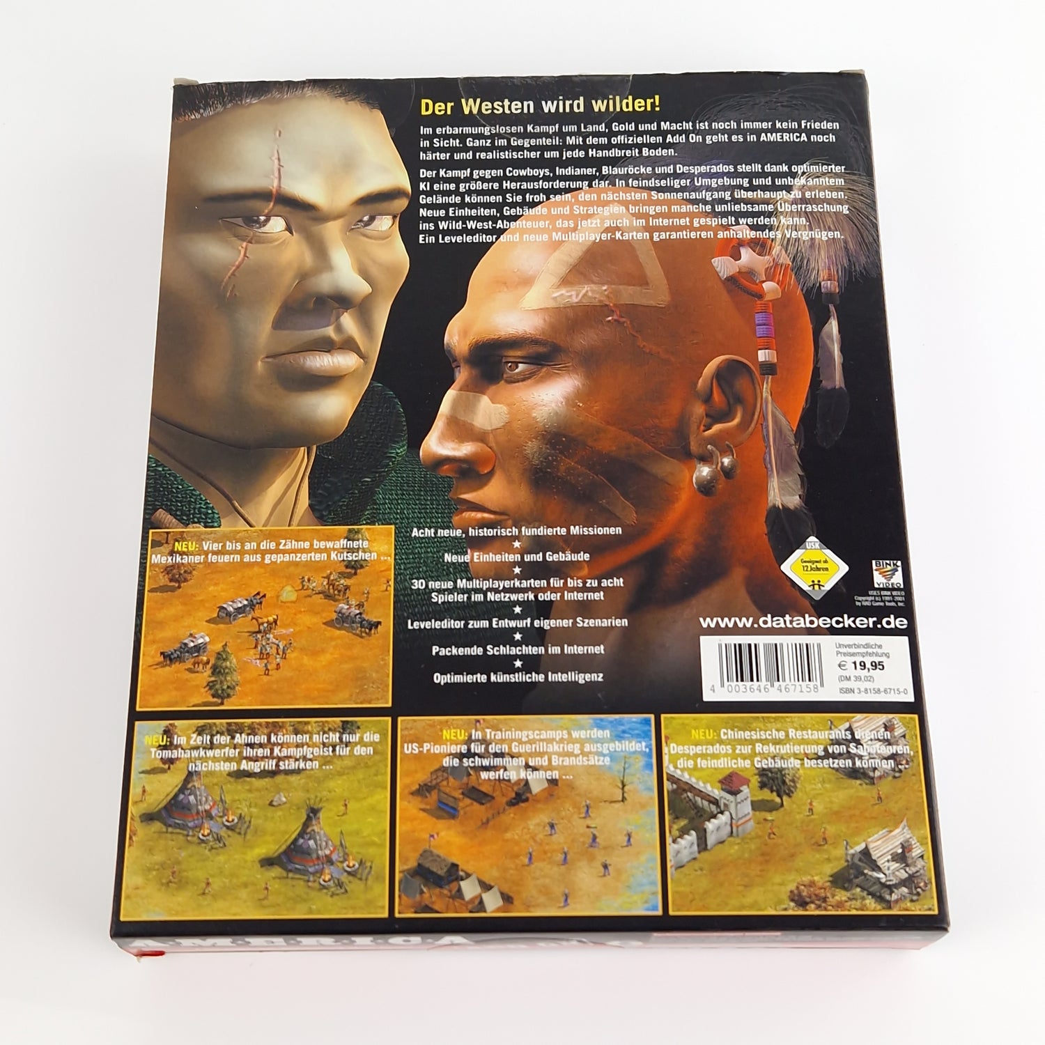 PC Spiel : AMERICA No Peace beyond the line Add On - Computer CD-ROM Big Box