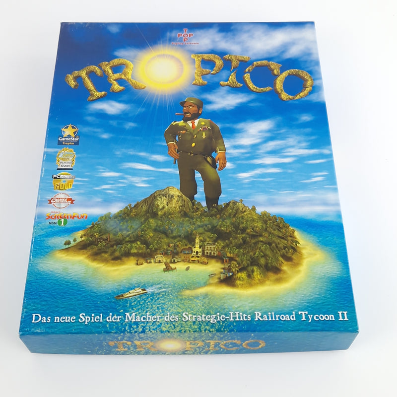 PC Spiel : Tropico - Computer CD-ROM Big Box OVP | dt. PAL NEU NEW SEALED