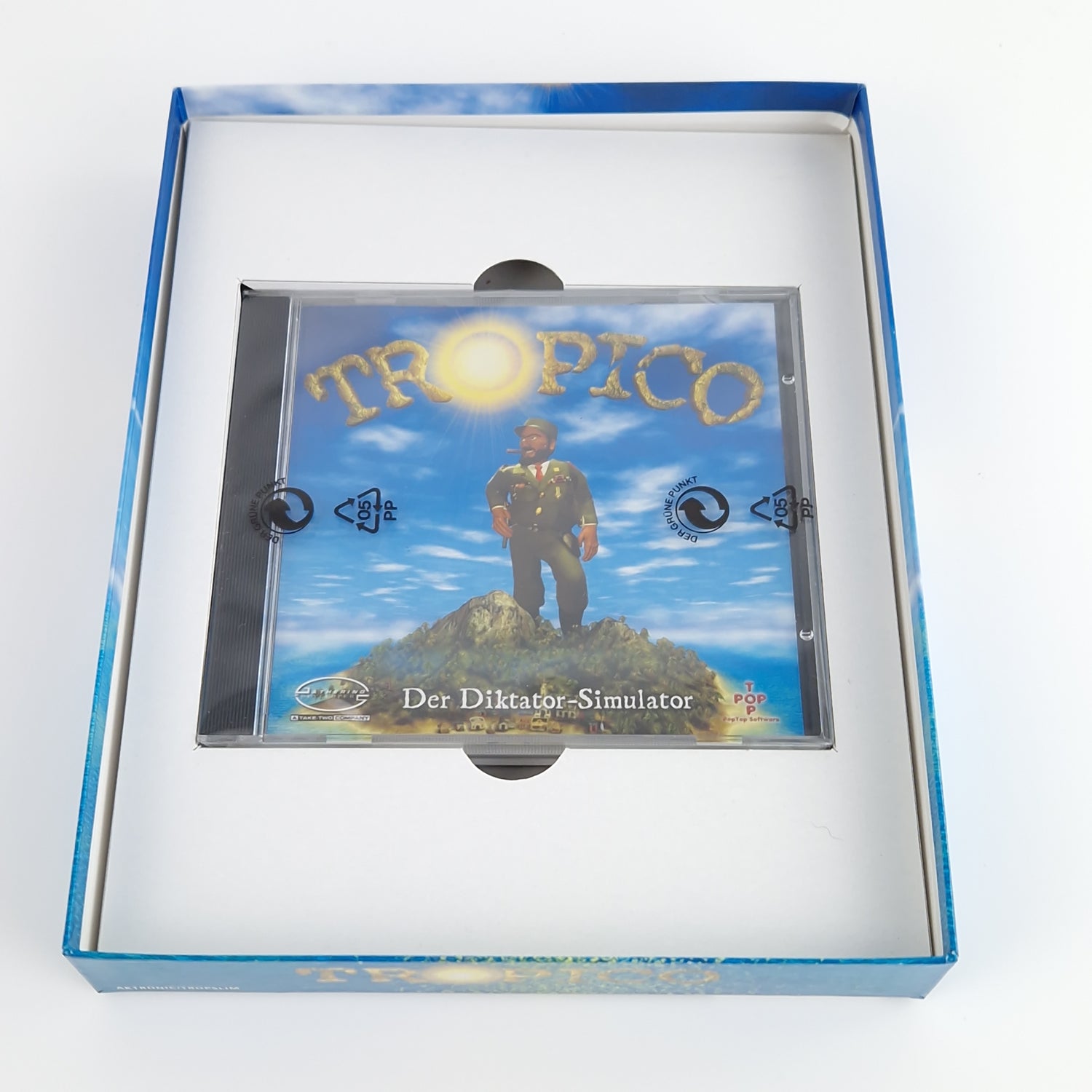 PC Spiel : Tropico - Computer CD-ROM Big Box OVP | dt. PAL NEU NEW SEALED