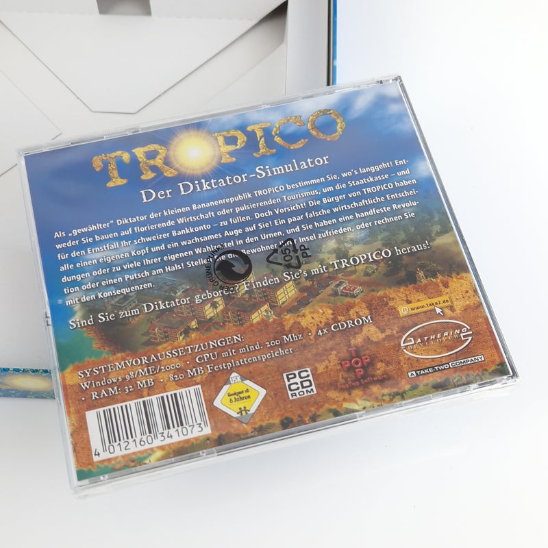 PC Spiel : Tropico - Computer CD-ROM Big Box OVP | dt. PAL NEU NEW SEALED