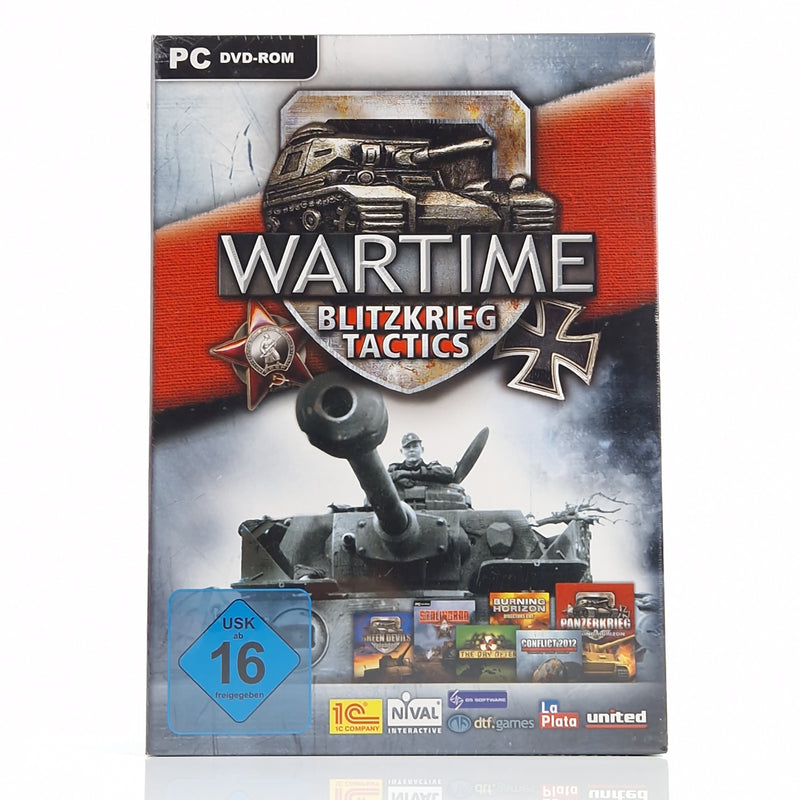 PC Spiel : Wartime Blitzkrieg Tactics - Computer CD-ROM Big Box OVP NEU SEALED