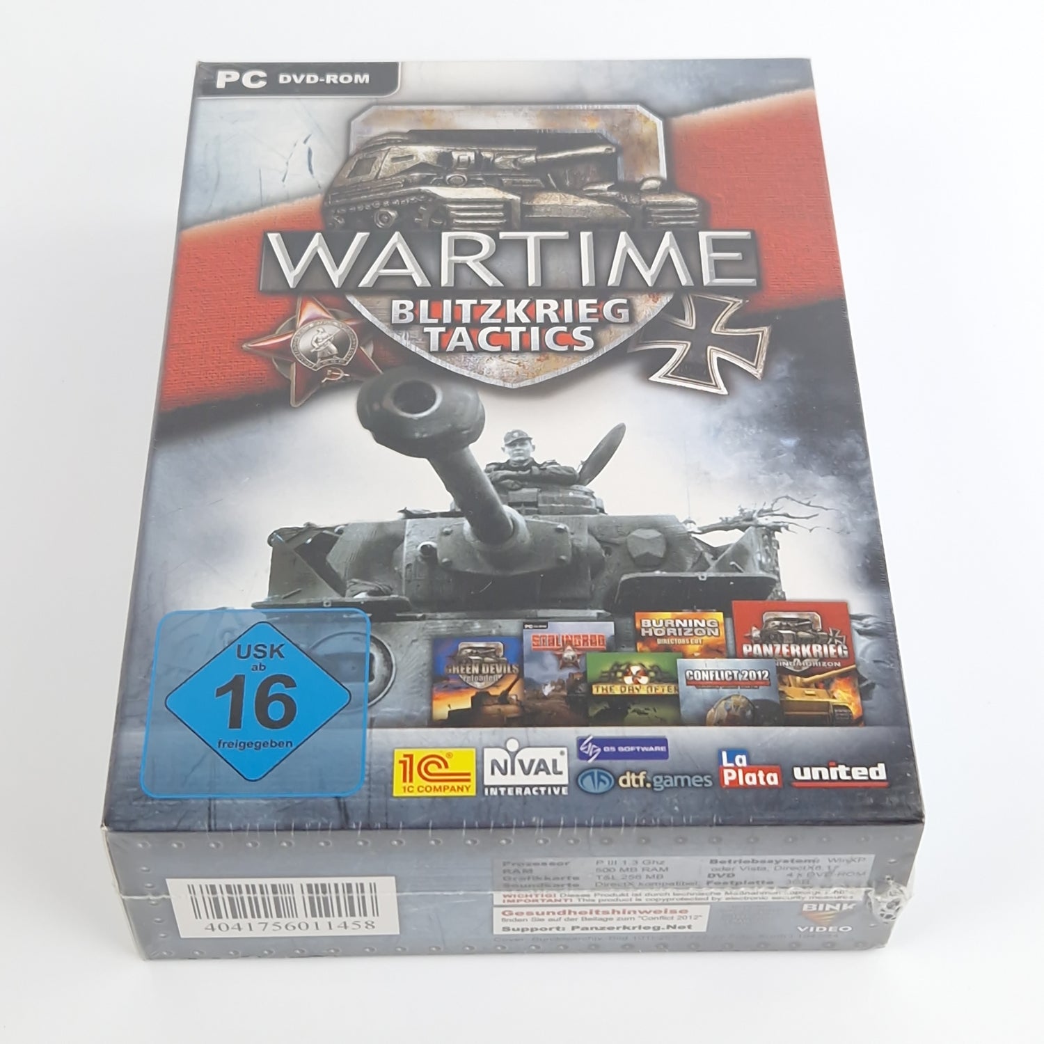 PC Spiel : Wartime Blitzkrieg Tactics - Computer CD-ROM Big Box OVP NEU SEALED