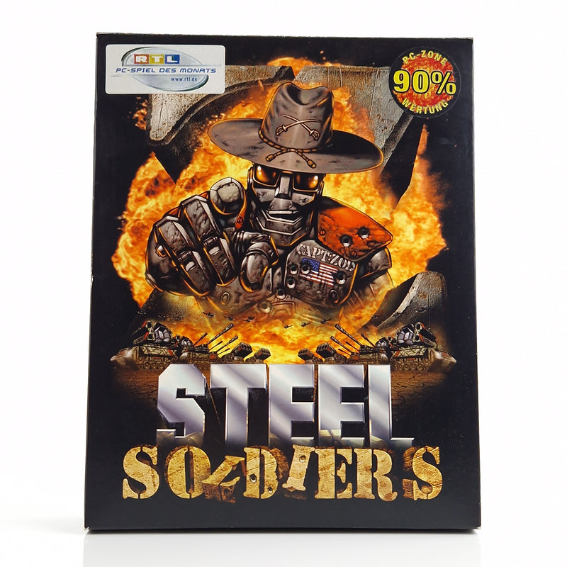 PC Spiel : Steel Soldiers - Computer CD-ROM Big Box OVP | PAL dt. Version